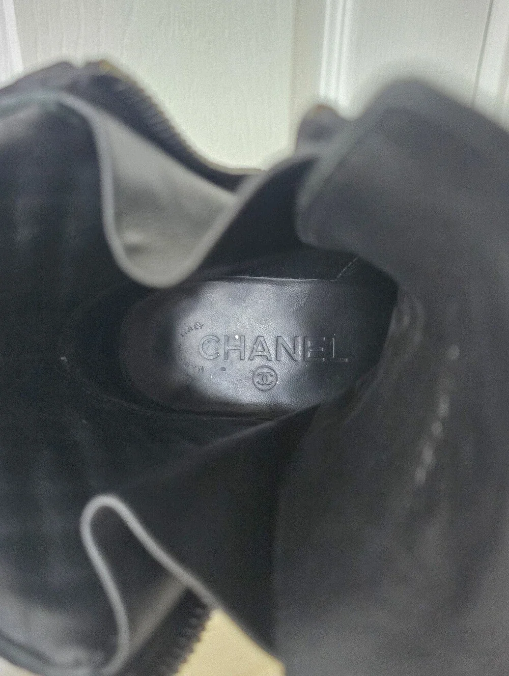 CHANEL authentic black